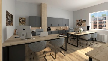 Kanceláře a zázemí firmy Praha | Interiéry HK