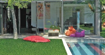 Interiéry HK | Travní koberec