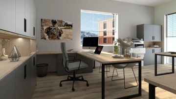 Kanceláře a zázemí firmy Praha | Interiéry HK