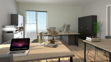 Kanceláře a zázemí firmy Praha | Interiéry HK