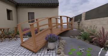 Interiéry HK | Zahradní jezírko