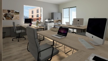 Kanceláře a zázemí firmy Praha | Interiéry HK