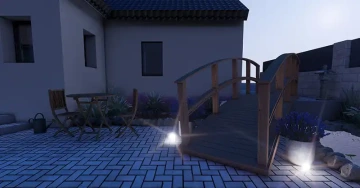 Interiéry HK | Zahradní jezírko