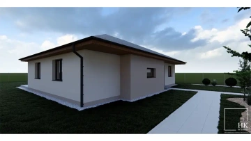 Interiéry HK | Vizualizace fasády RD Višňová