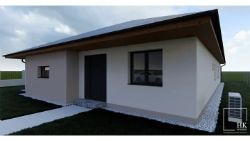 Interiéry HK | Vizualizace fasády RD Višňová
