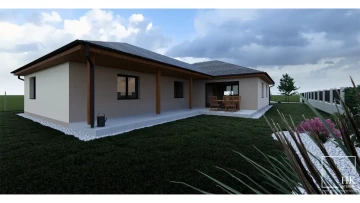 Interiéry HK | Vizualizace fasády RD Višňová