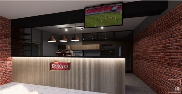 Interiéry HK | vizualizace výčepu a baru u Příbrami
