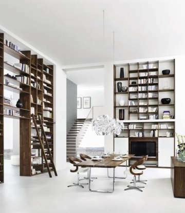 Interiery HK | Domácí knihovna