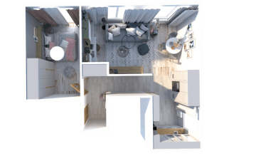 Interiéry HK | Vizualizace