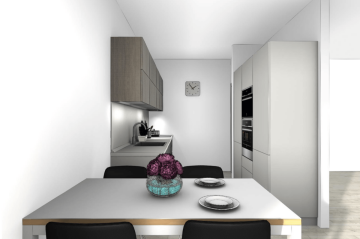 Kuchyně SCAVOLINI 3KK - Decoland - Evolution Basic