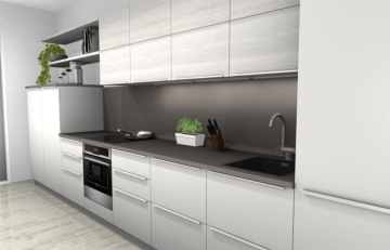 Kuchyně SCAVOLINI 3KK - Decoland - Evolution Basic