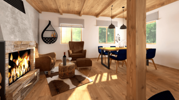 Interiery HK | Správný poměr materiálu v interiéru