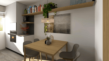 Interiéry HK | kuchyně a jídelna