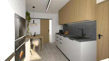 Interiéry HK | kuchyně a jídelna