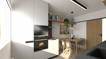 Interiéry HK | kuchyně a jídelna