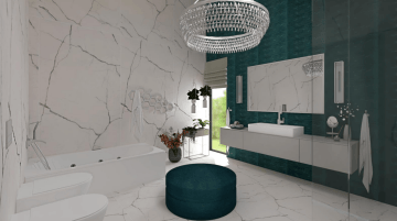 Interiéry HK | Vizualizace koupelny