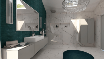 Interiéry HK | Vizualizace koupelny