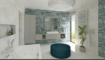 Interiéry HK | Vizualizace koupelny