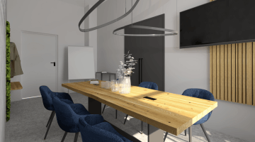 Interiéry HK | vizualizace kanceláře