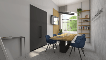 Interiéry HK | vizualizace kanceláře