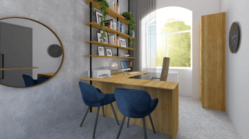 Interiéry HK | vizualizace kanceláře