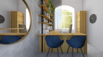 Interiéry HK | vizualizace kanceláře