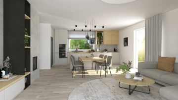 Interiéry HK | vizualizace RD