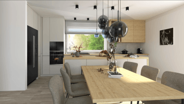 Interiéry HK | vizualizace RD