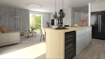 Interiéry HK | vizualizace RD