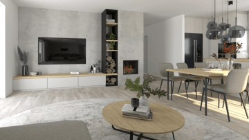 Interiéry HK | vizualizace RD