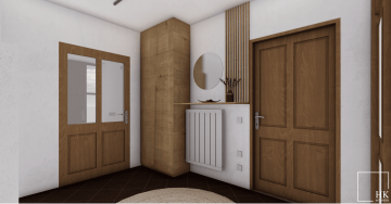 Interiéry HK | Vizualizace vstupní hala