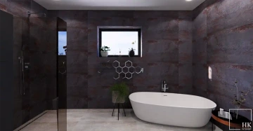Interiéry HK | Vizualizace rodinného domu