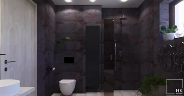 Interiéry HK | Vizualizace rodinného domu