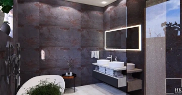 Interiéry HK | Vizualizace rodinného domu