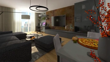 Interiéry HK | Byt Praha Libeň