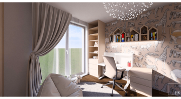 Interiéry HK | Vizualizace dětského pokoje