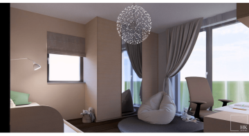 Interiéry HK | Vizualizace dětského pokoje