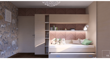 Interiéry HK | Vizualizace dětského pokoje
