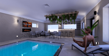 Interiéry HK | Vizualizace wellness