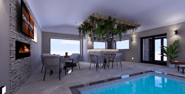 Interiéry HK | Vizualizace wellness