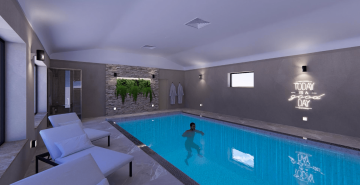 Interiéry HK | Vizualizace wellness