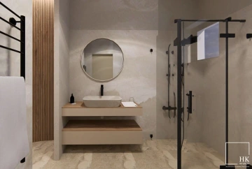 Interiéry HK | Vizualizace wellness